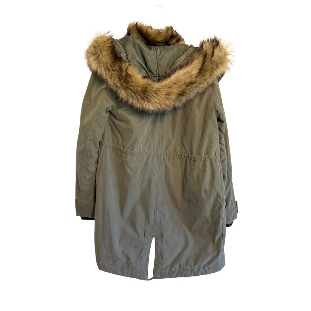 Abercrombie & Fitch Olive Green Ultra 3-In-1 Multi-Wear Parka - Picture 11 of 11